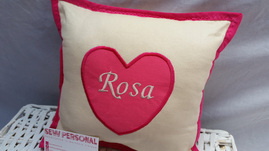 Personalised 2024 small cushion