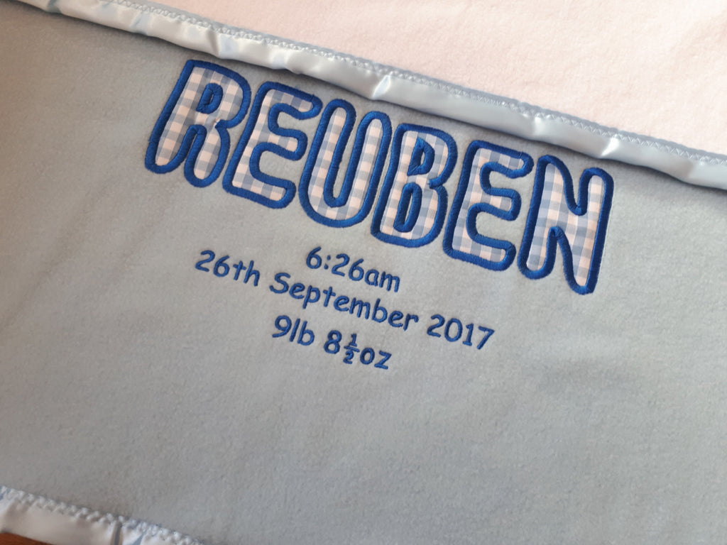 Personalised Baby Blankets for Boys