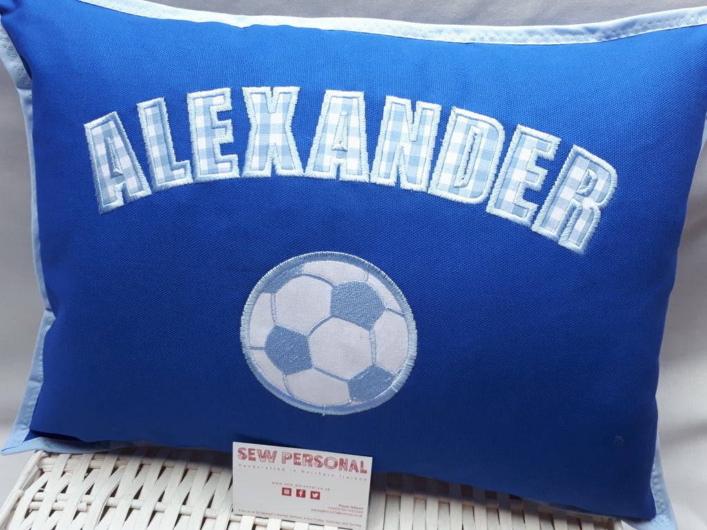 Personalised Football Cushion